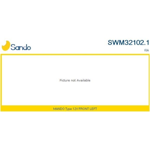 Wischermotor Sando SWM32102.1 für Hyundai Vorne