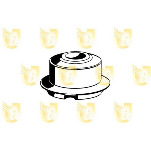 Lagerung Lenker Unigom 416948 für Citroën Peugeot Vorderachse Links