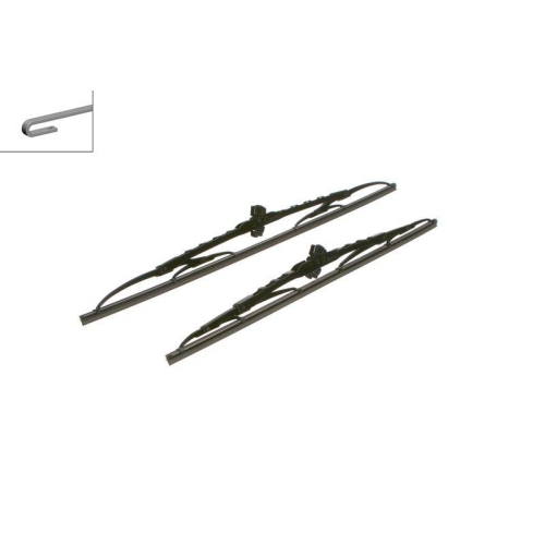 Wiper Blade Bosch 3397118402 Twin for Fiat Mazda Subaru