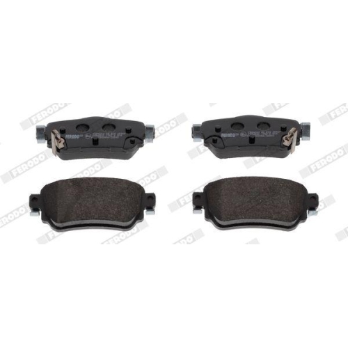 Bremsbelagsatz Scheibenbremse Ferodo FDB4842 Premier Eco Friction f&uuml;r Nissan