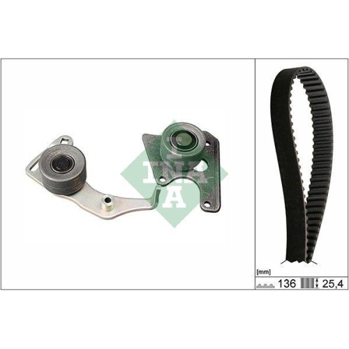 Zahnriemensatz Schaeffler Ina 530 0096 10 für Citroën Fiat Lada Peugeot Rover