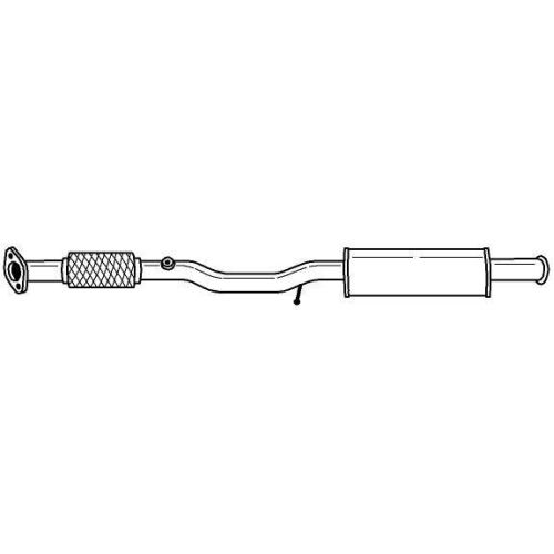 Vorschalld&auml;mpfer Sigam 24313 f&uuml;r Hyundai