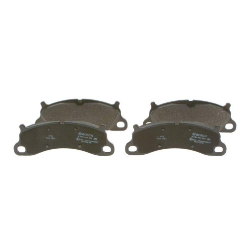 Bremsbelagsatz Scheibenbremse Bosch 0986494806 f&uuml;r Porsche Vorderachse