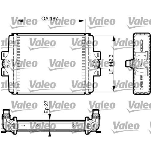K&uuml;hler Motork&uuml;hlung Valeo 735467 f&uuml;r Bmw F&uuml;r Fahrzeuge Mit Anh&auml;ngevorrichtung