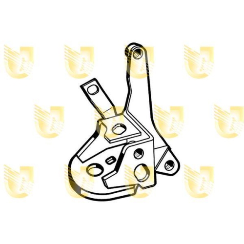 Lagerung Motor Unigom 420006 für VW Unten