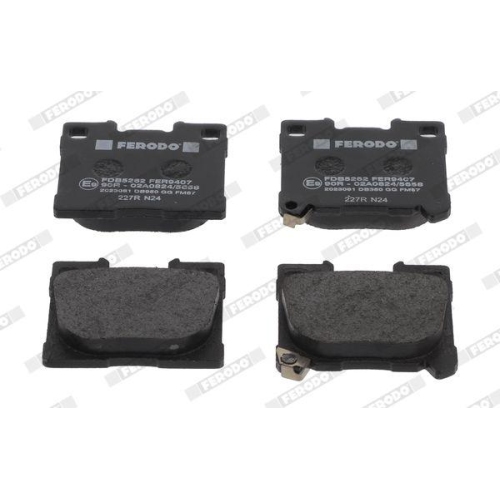 Brake Pad Set Disc Brake Ferodo FDB5262 Premier Eco Friction for Toyota