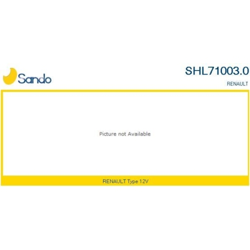 Warnblinkschalter Sando SHL71003.0 f&uuml;r Renault