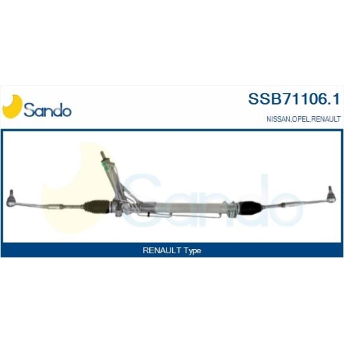 Lenkgetriebe Sando SSB71106.1 f&uuml;r Nissan Opel Renault