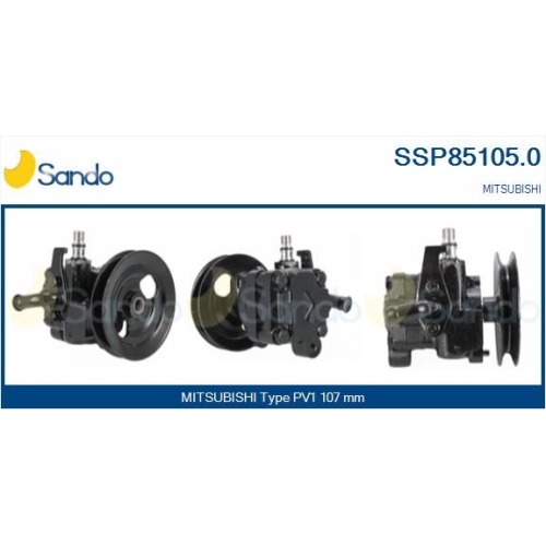 Hydraulikpumpe Lenkung Sando SSP85105.0 f&uuml;r Mitsubishi