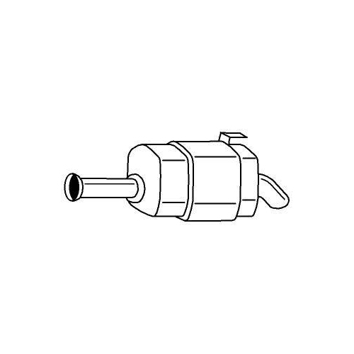 Endschalld&auml;mpfer Sigam 24638 f&uuml;r Hyundai