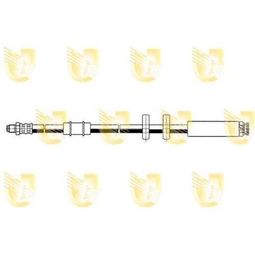Bremsschlauch Unigom 378227 für Citroën Fiat Peugeot Oben Vorne