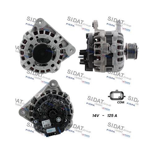 Generator Sidat A12BH1347 f&uuml;r Renault