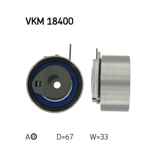 Spannrolle Zahnriemen Skf VKM 18400 f&uuml;r Chrysler Jeep