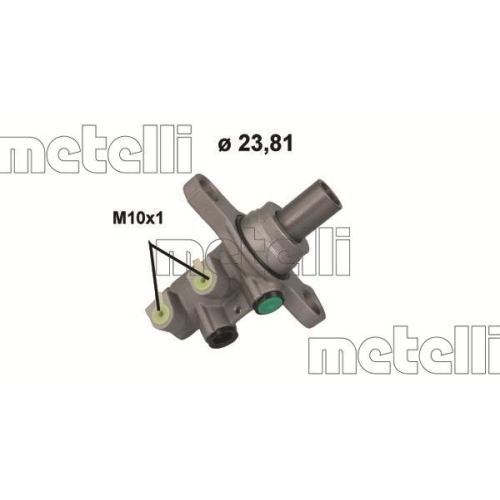 Hauptbremszylinder Metelli 05-1183 f&uuml;r Chevrolet