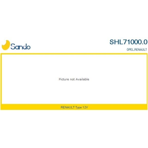Warnblinkschalter Sando SHL71000.0 für Renault