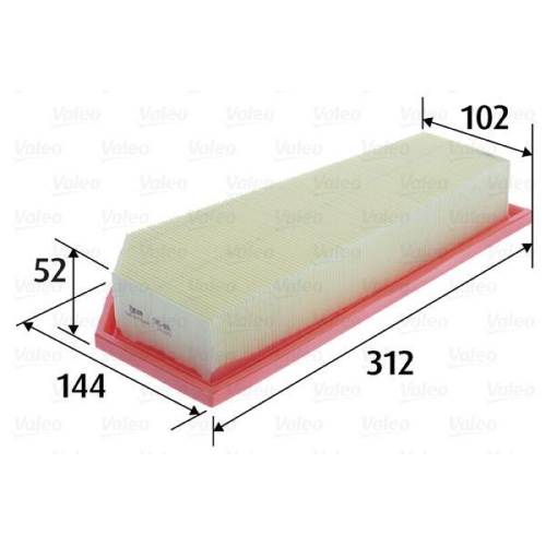 Luftfilter Valeo 585486 für Mercedes Benz Mercedes Benz