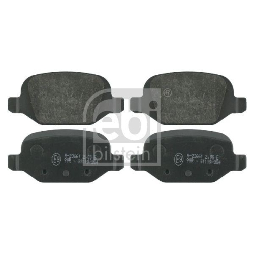 Bremsbelagsatz Scheibenbremse Febi Bilstein 16370 f&uuml;r Citro&euml;n Fiat Lancia Abarth