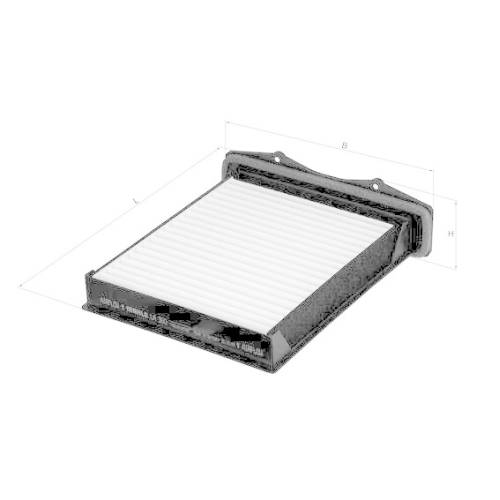 Filter Innenraumluft Mahle LA 360 f&uuml;r Rover Land Rover