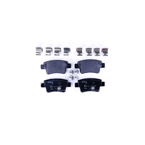 Bremsbelagsatz Scheibenbremse Hella 8DB 355 012-391 f&uuml;r Fiat Opel Ferrari