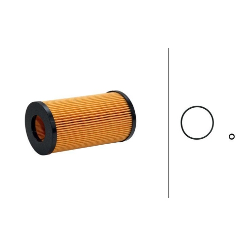&Ouml;lfilter Hella 8ZO 366 101-061 f&uuml;r Opel Saab General Motors