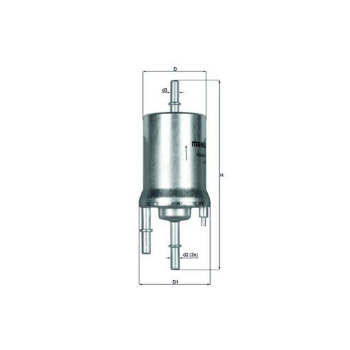 Kraftstofffilter Mahle KL 156/1 f&uuml;r Audi Seat Skoda VW Cupra