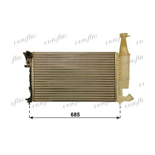 K&uuml;hler Motork&uuml;hlung Frigair 0103.3094 f&uuml;r Citro&euml;n/peugeot