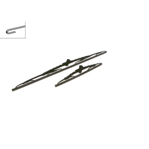 Wischblatt Bosch 3397010299 Twin für Vorne