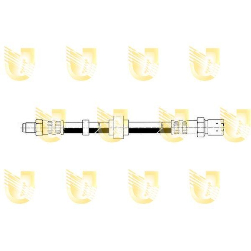 Bremsschlauch Unigom 379477 f&uuml;r Citro&euml;n Vorne
