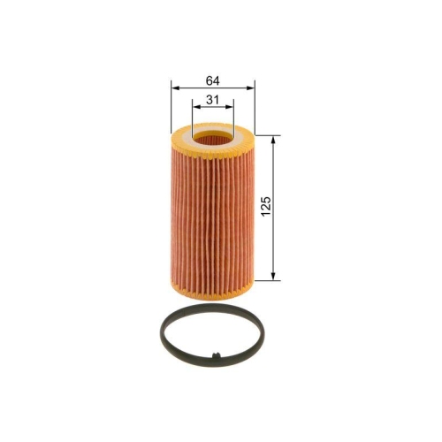 Servicekit 4 Filter Bosch f&uuml;r AUDI A3 SEAT LEON VW SCIROCCO br0+6 Liter &Ouml;l 5w30