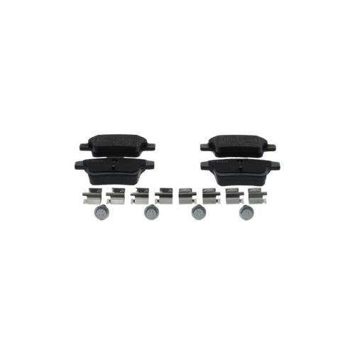 Bremsbelagsatz Scheibenbremse Bosch 0986494076 f&uuml;r Ford Jaguar Hinterachse