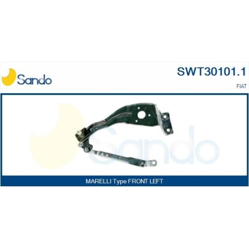 Tringlerie D'essuie Glace Sando SWT30101.1 pour Avant