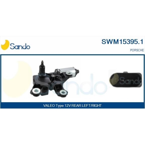 Wischermotor Sando SWM15395.1 f&uuml;r Porsche Hinten