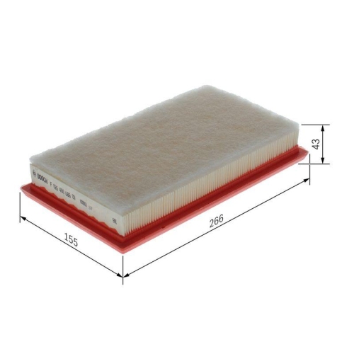 Luftfilter Bosch F026400686 für Fiat Jeep