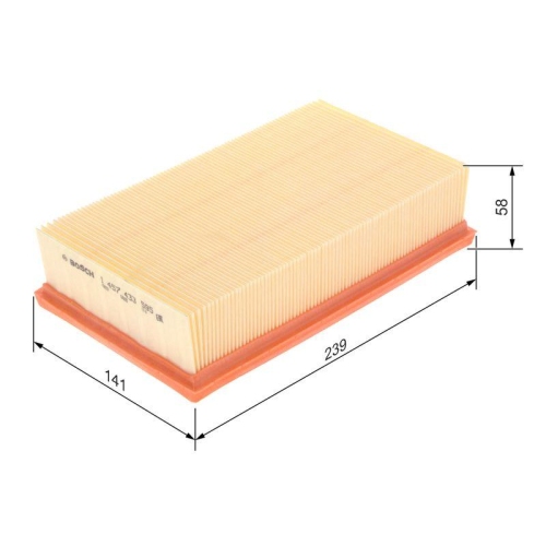 Servicekit 3 Filter Bosch f&uuml;r NISSAN MICRA III NV200 NOTE R+5 Liter &Ouml;l 5w30