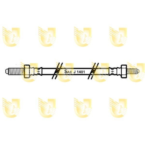 Bremsschlauch Unigom 379604 f&uuml;r Suzuki Hinten