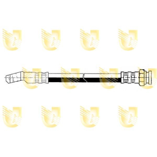 Bremsschlauch Unigom 372683 f&uuml;r Fiat Vorne