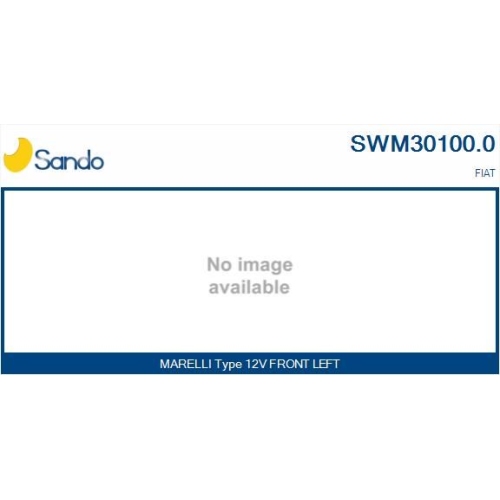 Wischermotor Sando SWM30100.0 f&uuml;r Fiat Vorne