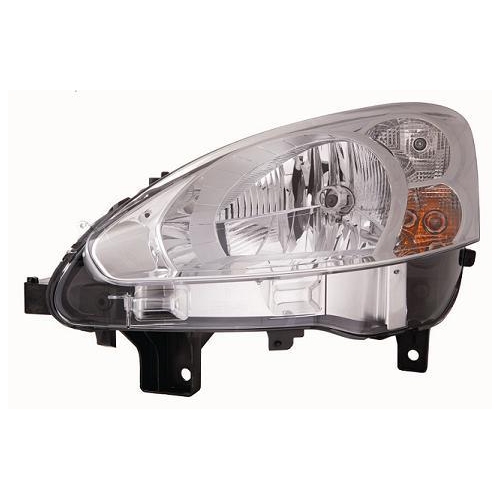 RECHTER SCHEINWERFER PEUGEOT PARTNER 2013 MIT MOTOR PARAB. CHROM RECHTS DEPO