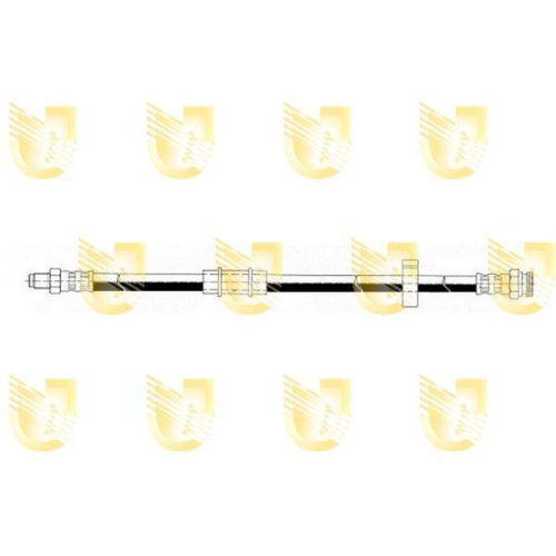 Bremsschlauch Unigom 372735 f&uuml;r Fiat Seat Vorne