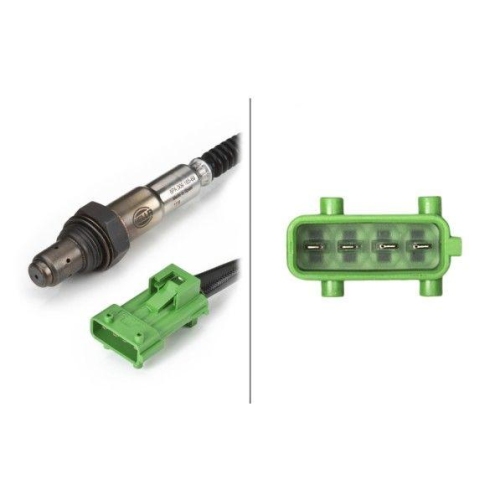 Lambdasonde Hella 6PA 009 165-691 f&uuml;r Citro&euml;n Fiat Lancia Peugeot Renault Links