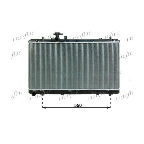K&uuml;hler Motork&uuml;hlung Frigair 0114.3038 f&uuml;r Suzuki Alfarome/fiat/lanci