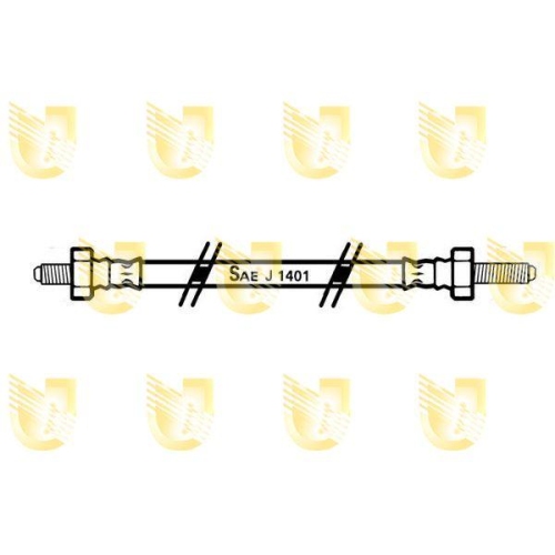 Bremsschlauch Unigom 379606 für Suzuki Hinten