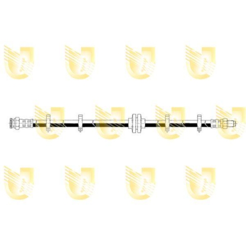 Bremsschlauch Unigom 372737 für Fiat Lancia Vorne