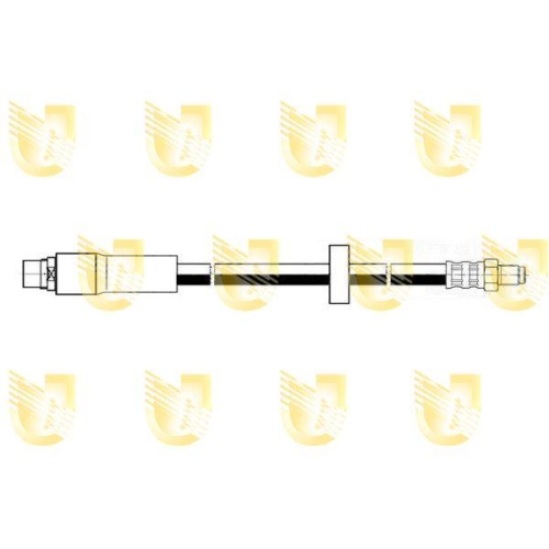 Bremsschlauch Unigom 377994 f&uuml;r Audi Hinten