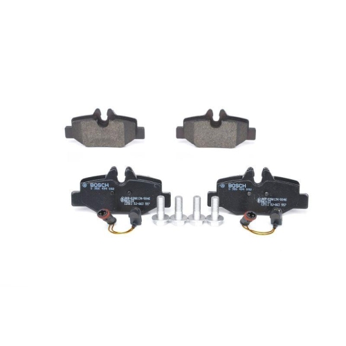 Bremsbelagsatz Scheibenbremse Bosch 0986494082 f&uuml;r Mercedes Benz Mercedes Benz