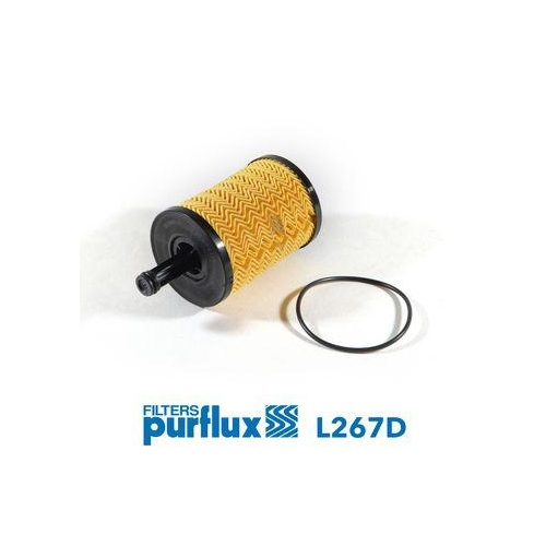 Ölfilter Purflux L267D für Audi Chrysler Dodge Fiat Ford Mitsubishi Seat Skoda