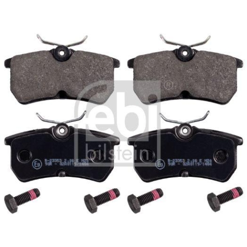 Bremsbelagsatz Scheibenbremse Febi Bilstein 16167 f&uuml;r Ford Ford Usa Hinterachse