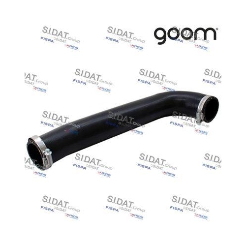 Ladeluftschlauch Sidat 501076 Goom f&uuml;r Mitsubishi Ladeluftk&uuml;hler Links