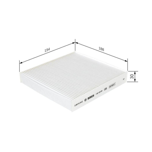 Filter Innenraumluft Bosch 1987435005 für Fiat Lancia