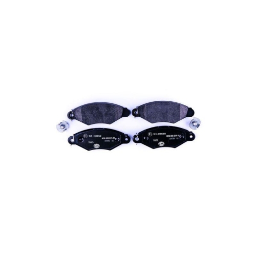 Bremsbelagsatz Scheibenbremse Hella 8DB 355 019-311 f&uuml;r Citro&euml;n Fiat Peugeot Amc